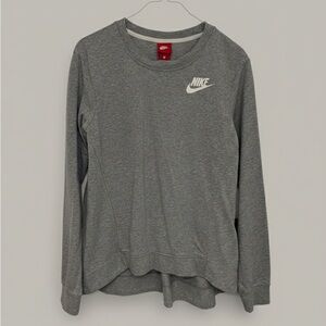 Nike Heather Gray Crewneck Sweatshirt